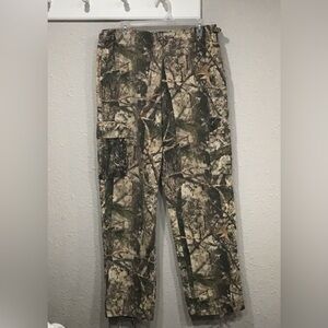Cabela’s ZONZ Woodlands Camo Cargo Pants Men’s 34x32 Gorpcore Streetwear Outdoor